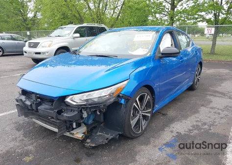 2021 Nissan Sentra Sr Xtronic Cvt from USA, damaged, VIN 3N1AB8DV8MY324170